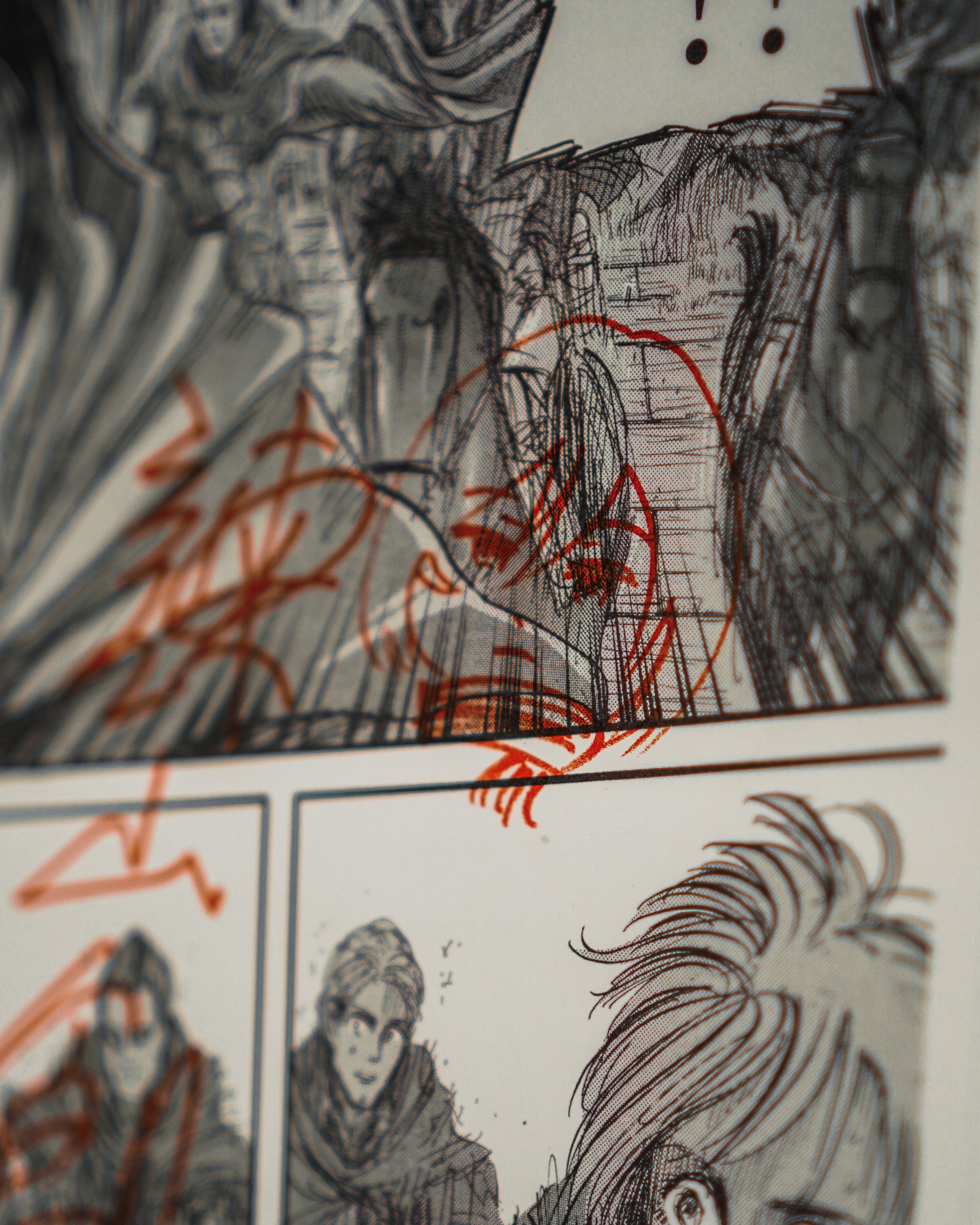 Attack on Titan Ichiban Kuji "Autographed" Manga Panel Poster