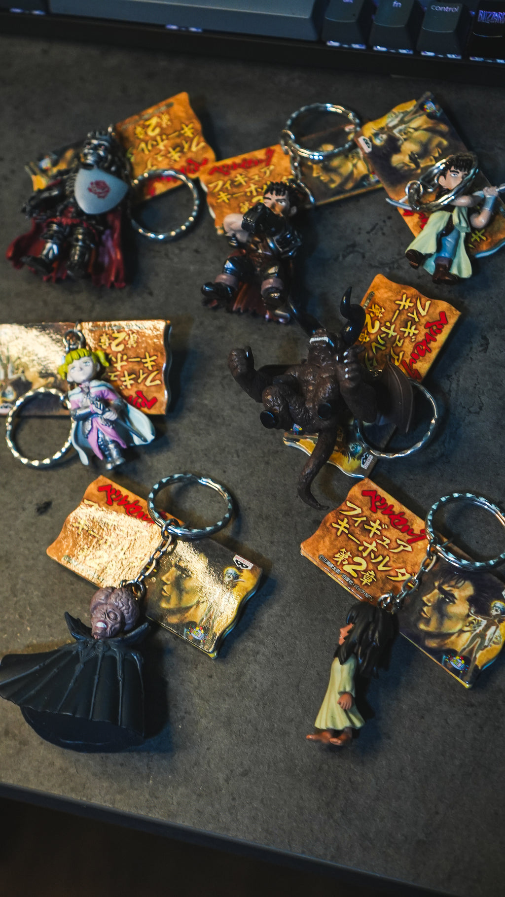 Vintage Berserk Keychains