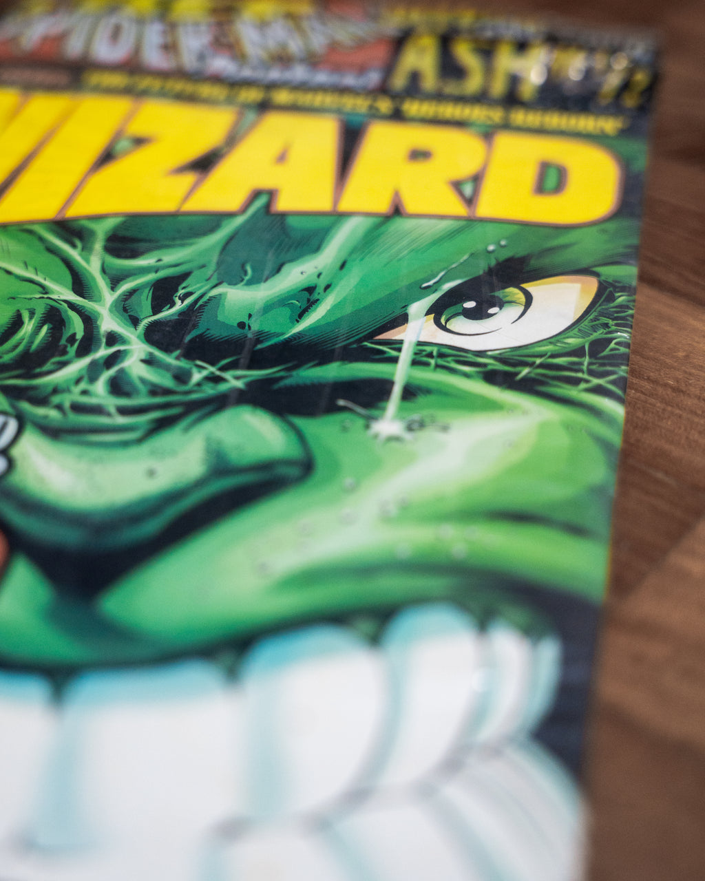 Wizard Magazine #70 Hulk Cover