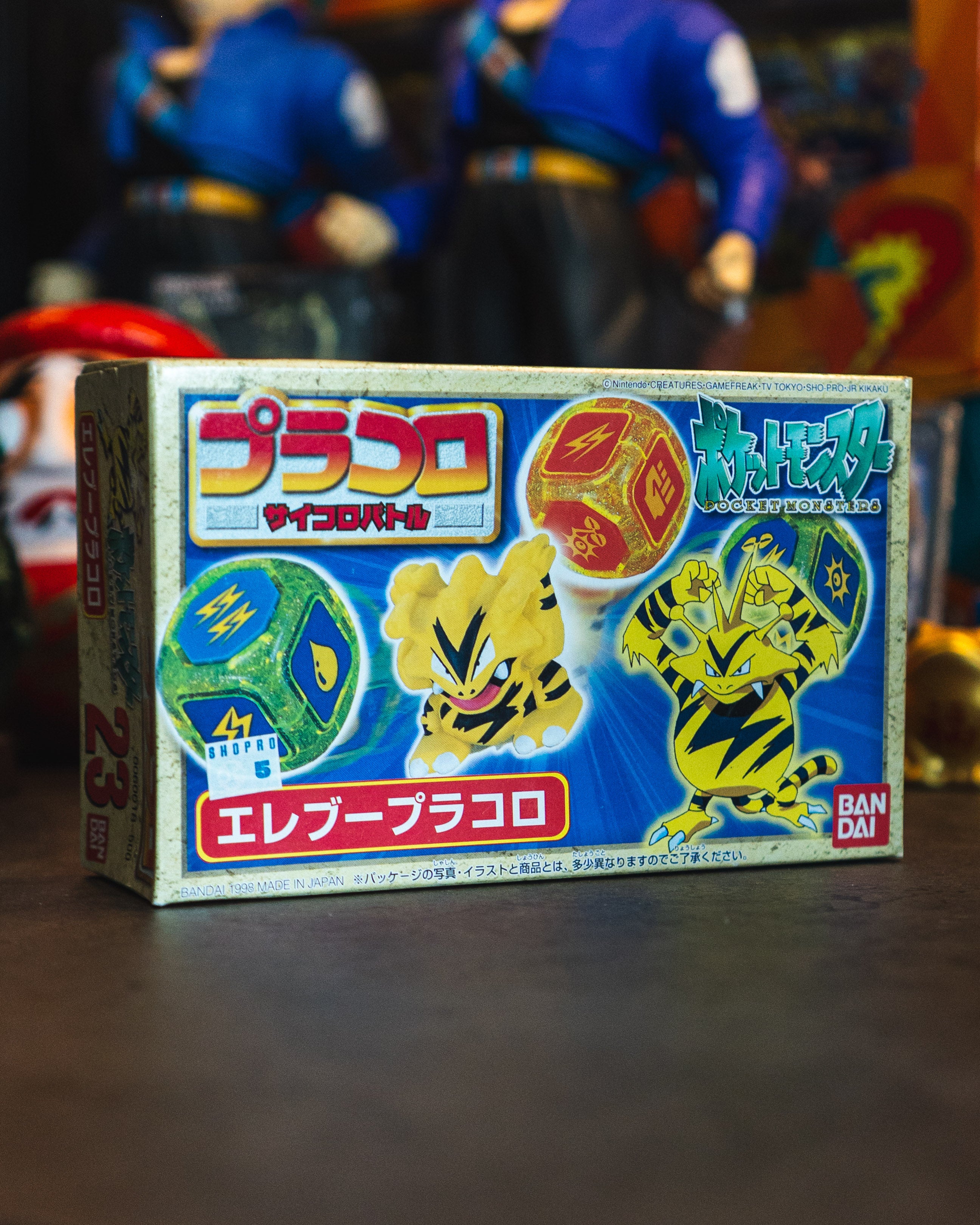 Electabuzz Pokemon Plakoro Dice Battle