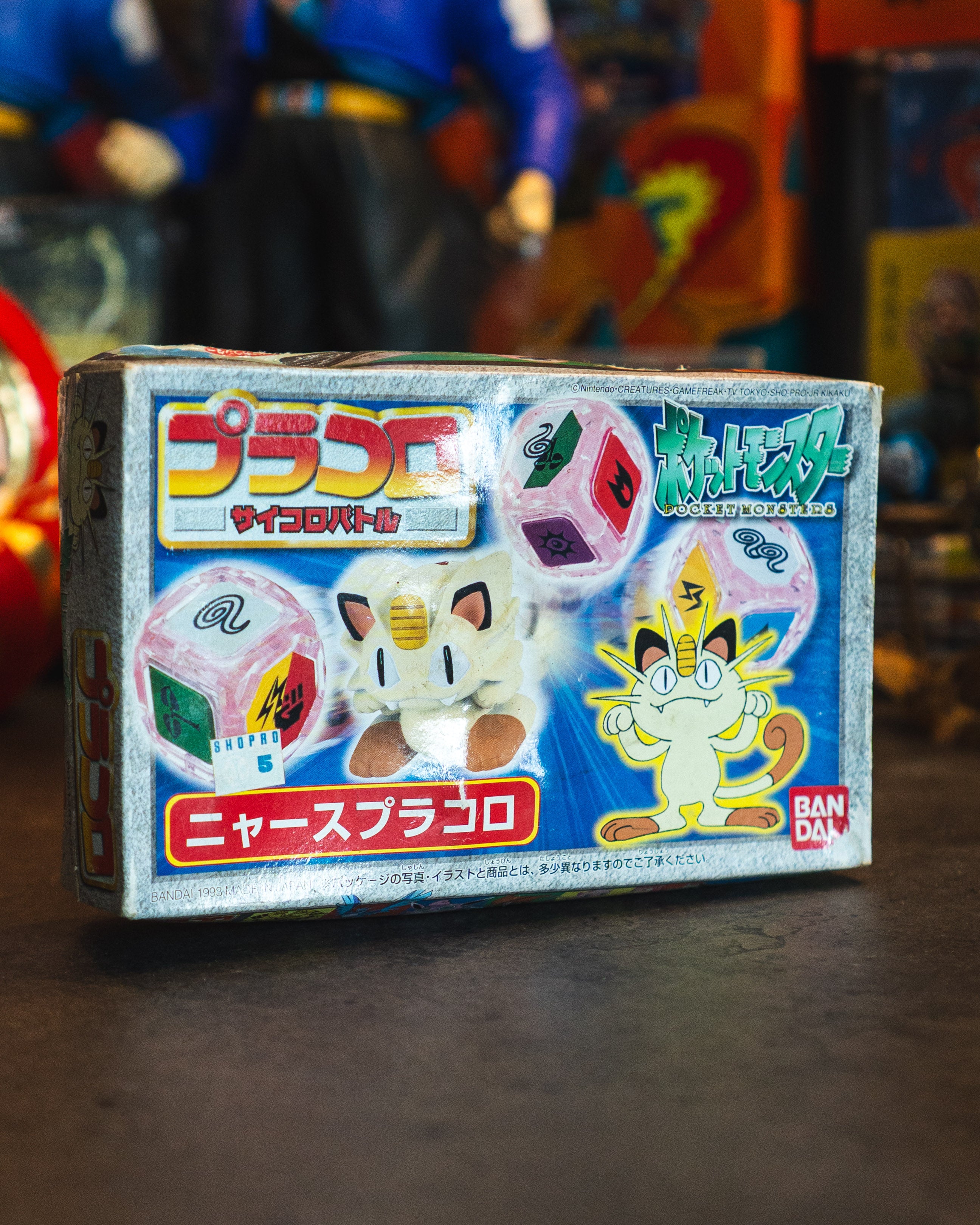 Meowth Pokemon Plakoro Dice Battle