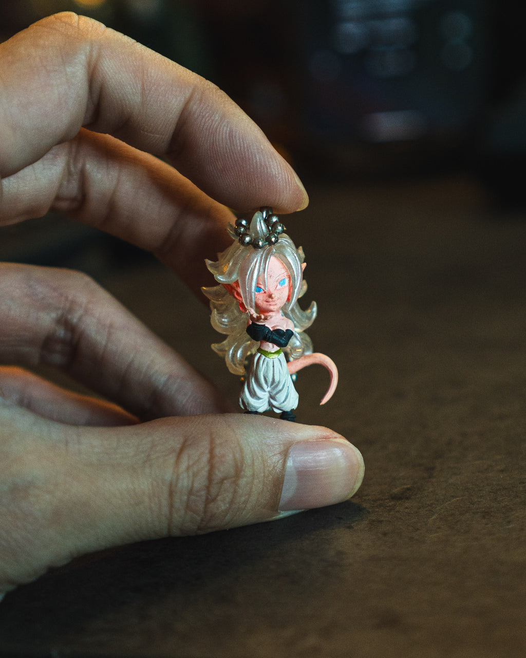 Dragon Ball UDM Burst Android 21 Key Ring