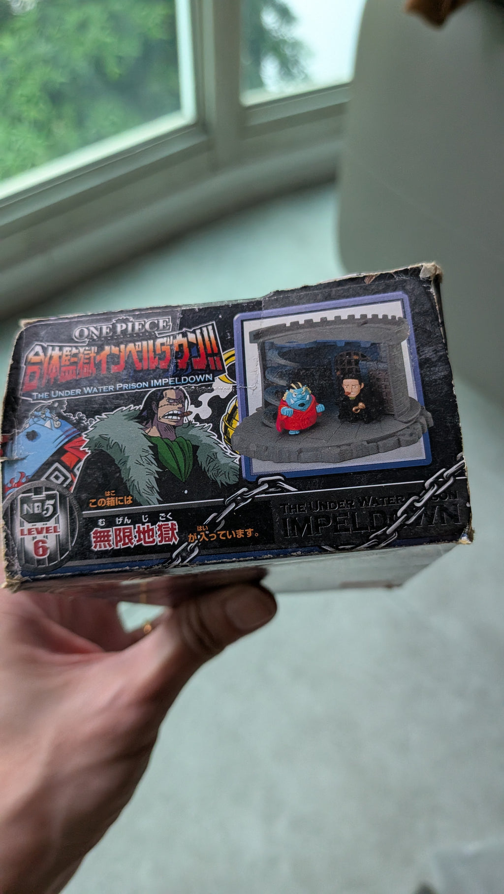 One Piece Under Water Prison IMPELDON Box Mini Figurine