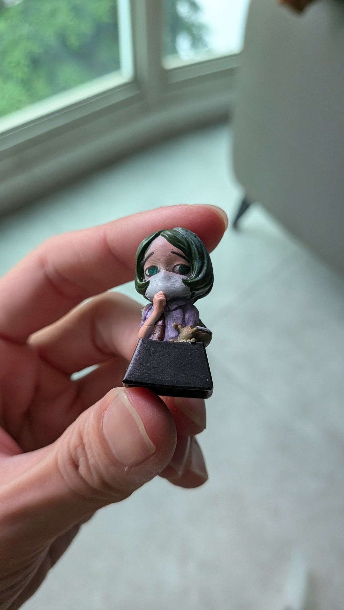 EGA x Junji Eto Keycap Yuuko